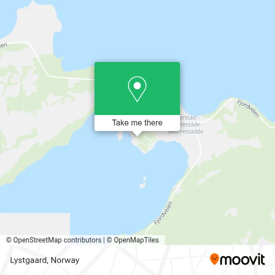 Lystgaard map