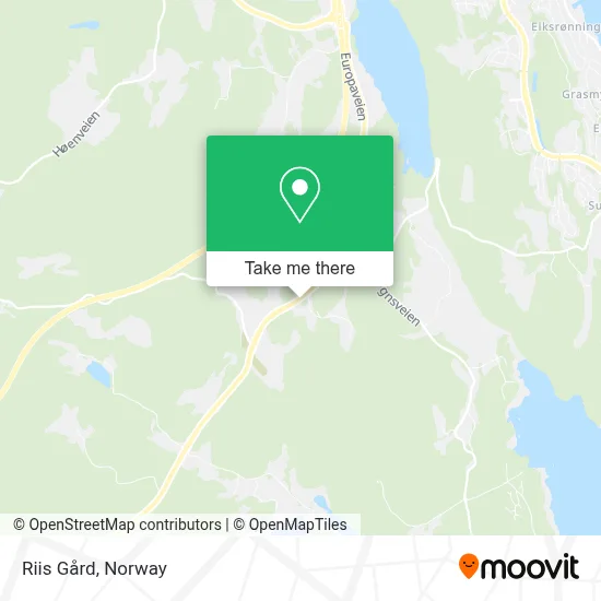 Riis Gård map