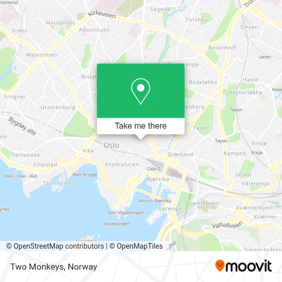 Two Monkeys map