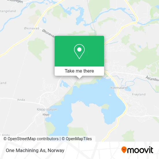 One Machining As map