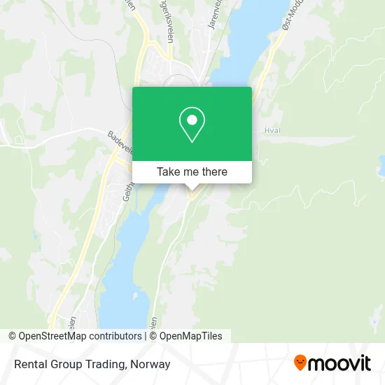 Rental Group Trading map