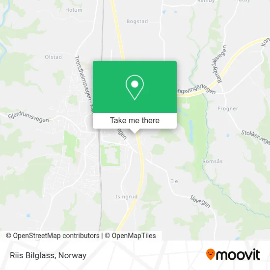 Riis Bilglass map