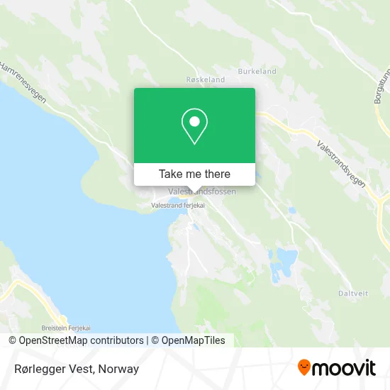 Rørlegger Vest map