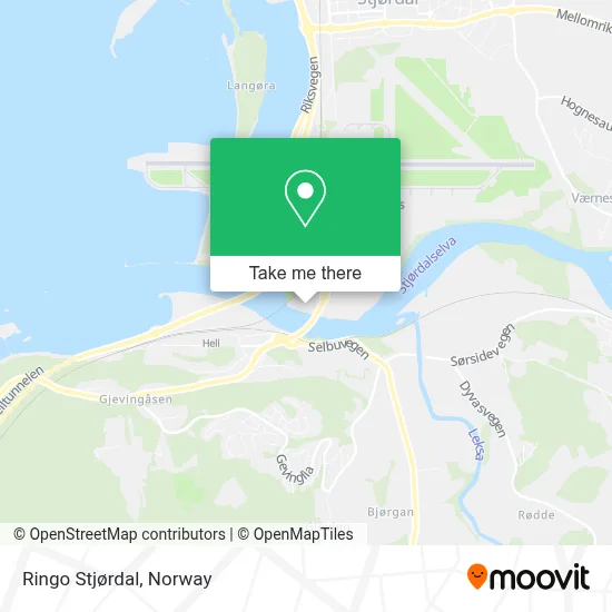 Ringo Stjørdal map