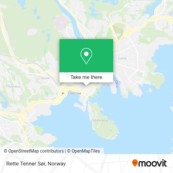 Rette Tenner Sør map