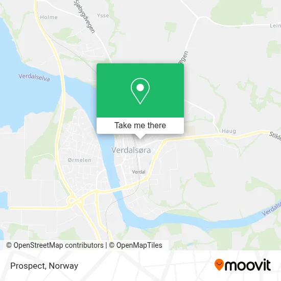 Prospect map