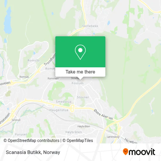 Scanasia Butikk map