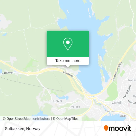 Solbakken map