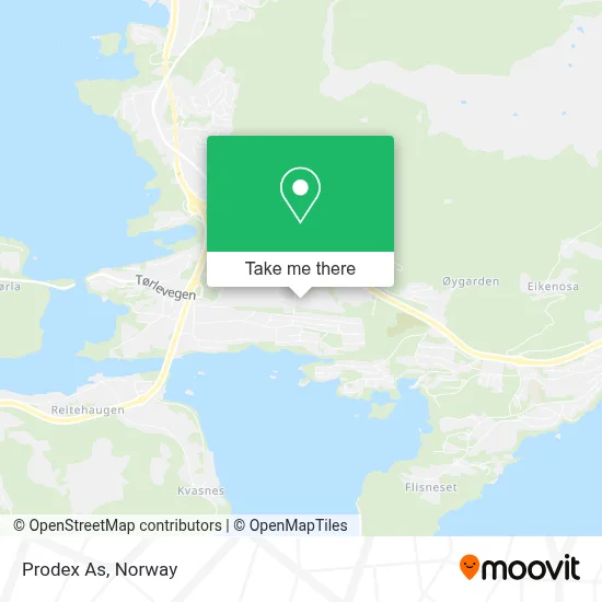 Prodex As map