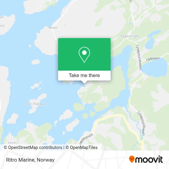 Ritro Marine map