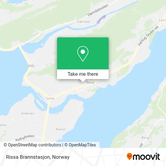 Rissa Brannstasjon map