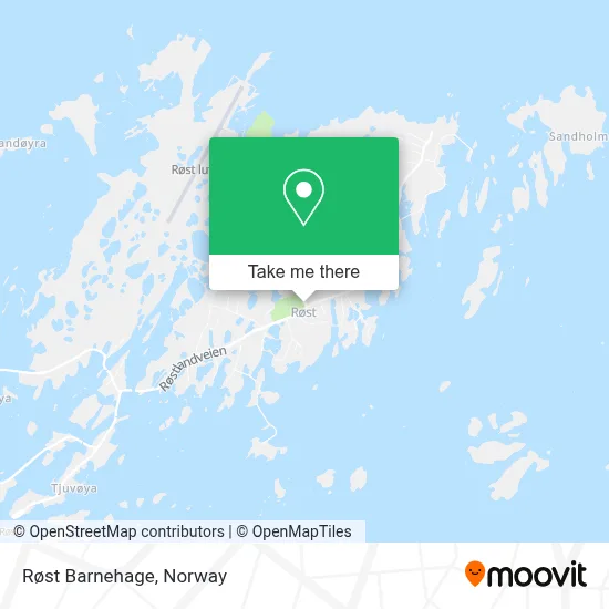 Røst Barnehage map