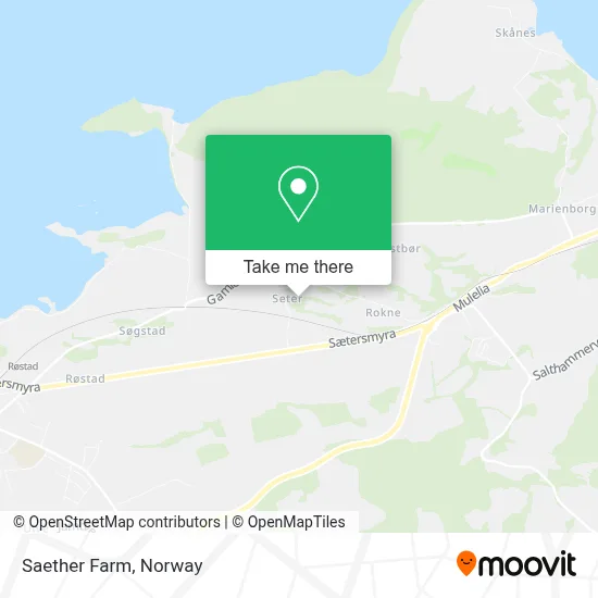 Saether Farm map