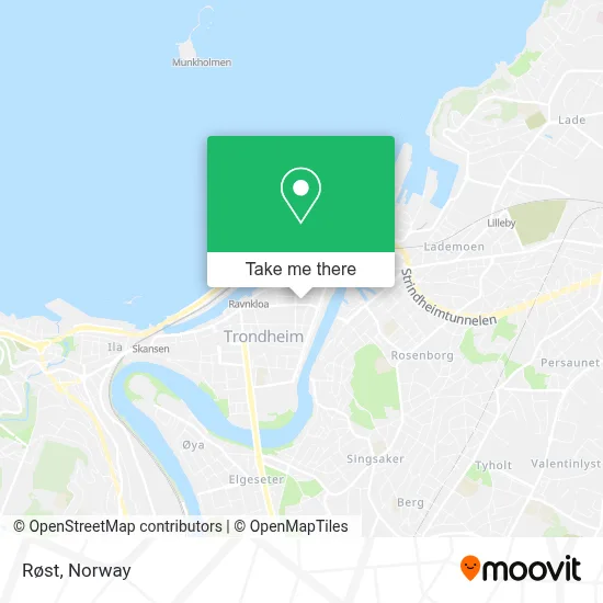 Røst map