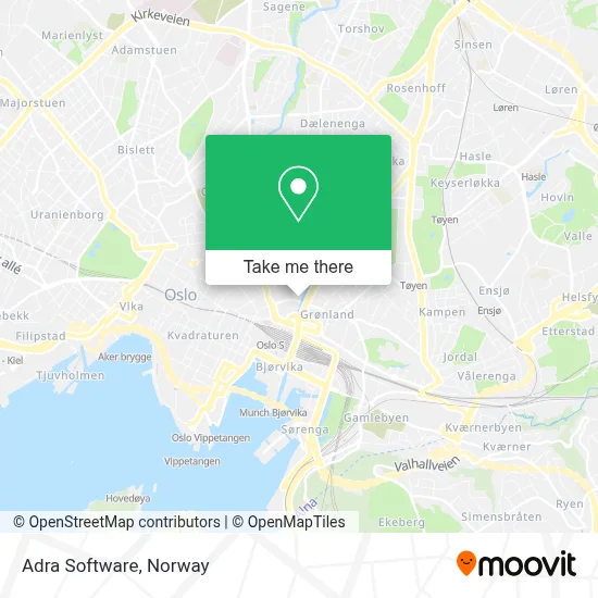 Adra Software map