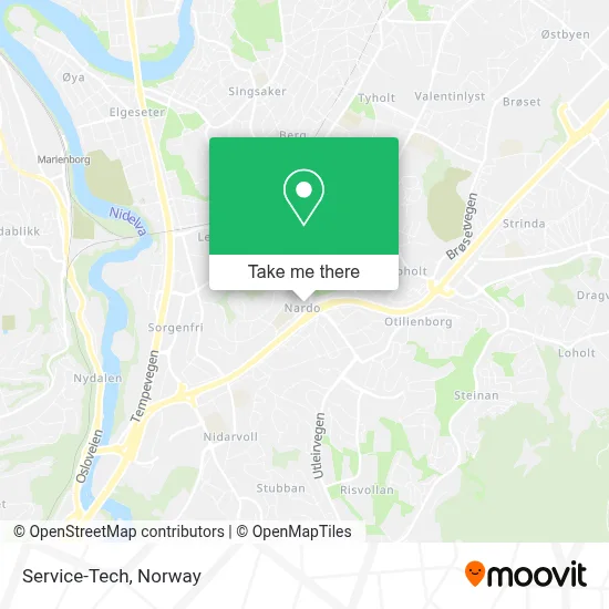 Service-Tech map