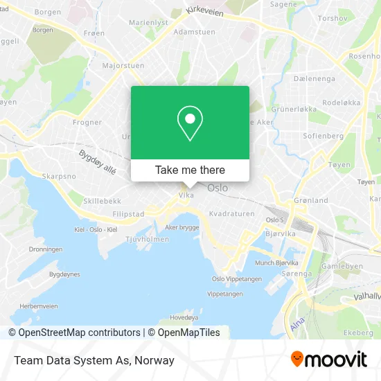 Team Data System As map