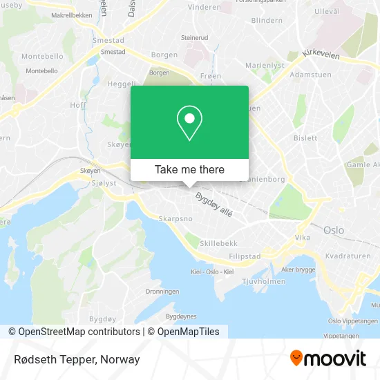 Rødseth Tepper map