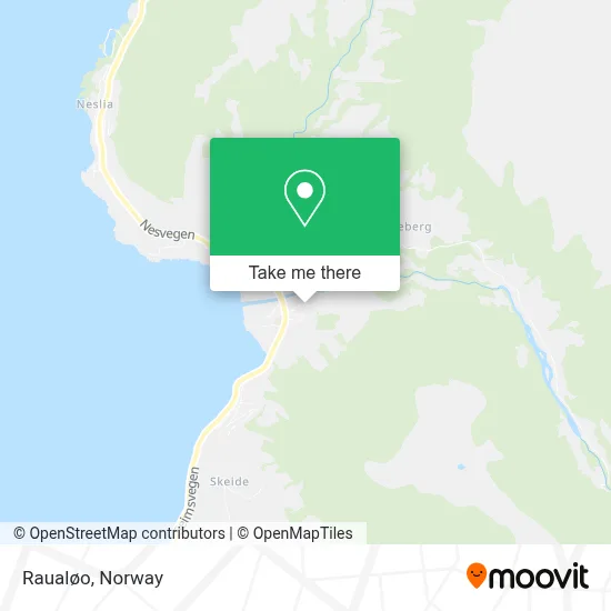 Raualøo map
