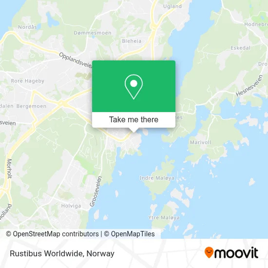 Rustibus Worldwide map