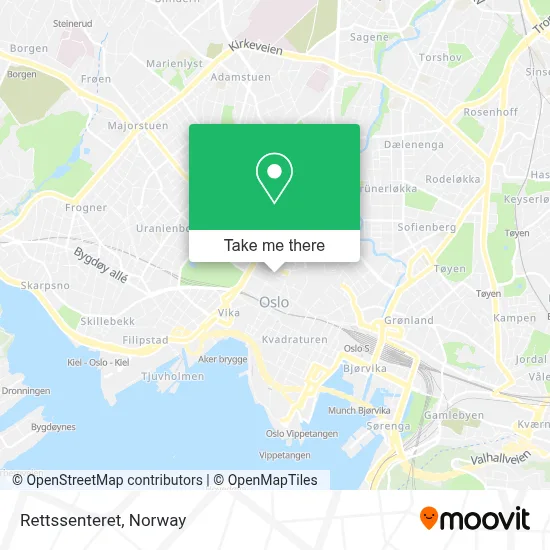 Rettssenteret map