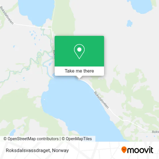 Roksdalsvassdraget map