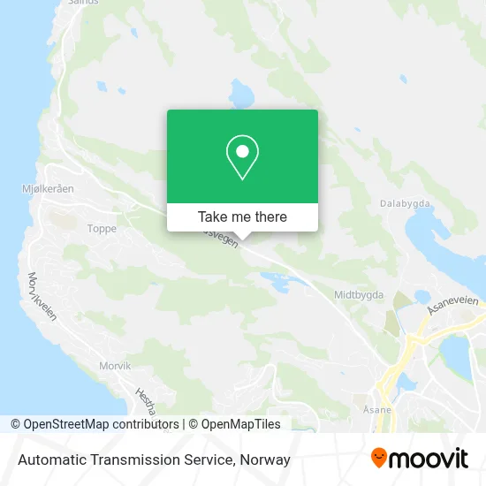 Automatic Transmission Service map