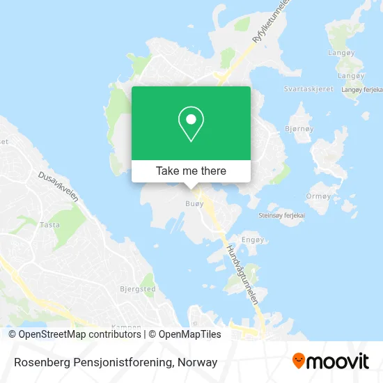 Rosenberg Pensjonistforening map