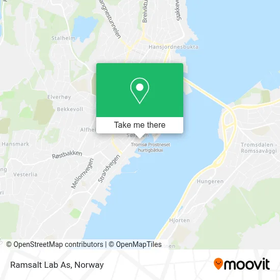 Ramsalt Lab As map