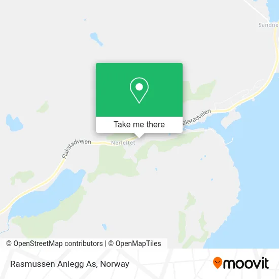 Rasmussen Anlegg As map