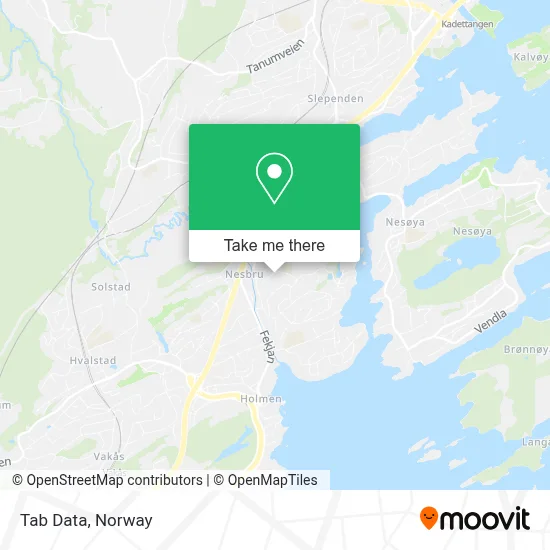Tab Data map