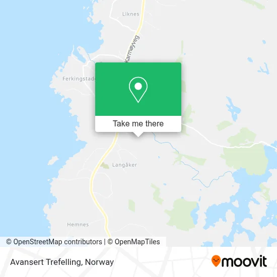 Avansert Trefelling map