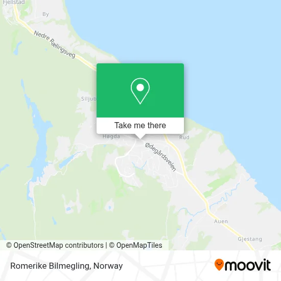 Romerike Bilmegling map