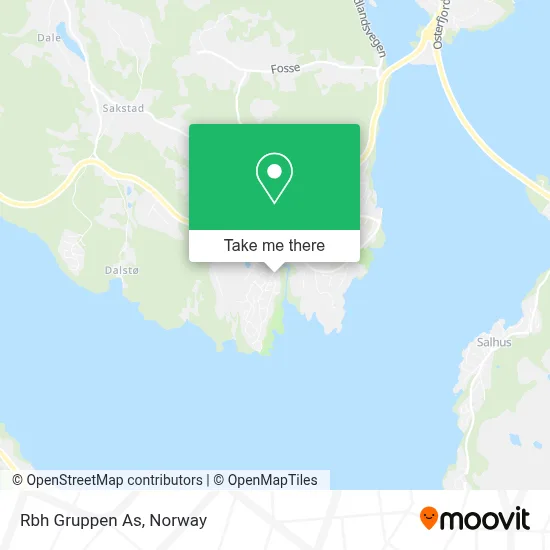 Rbh Gruppen As map