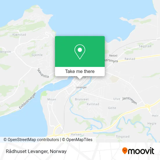 Rådhuset Levanger map