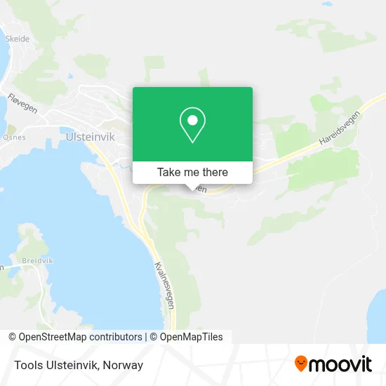 Tools Ulsteinvik map