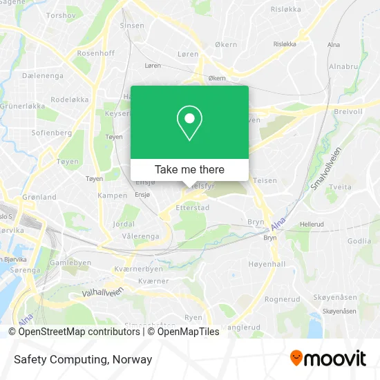 Safety Computing map