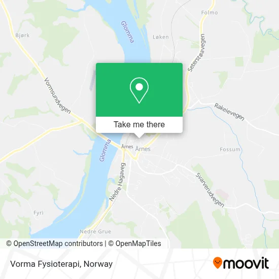 Vorma Fysioterapi map