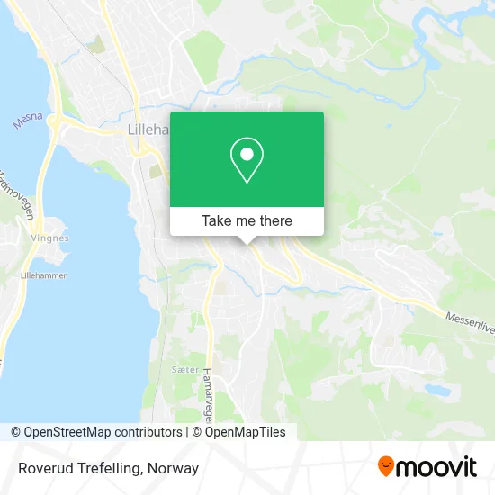 Roverud Trefelling map