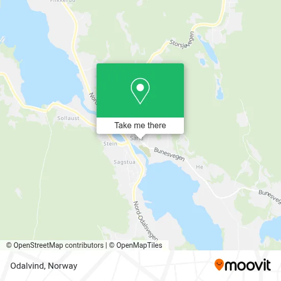 Odalvind map