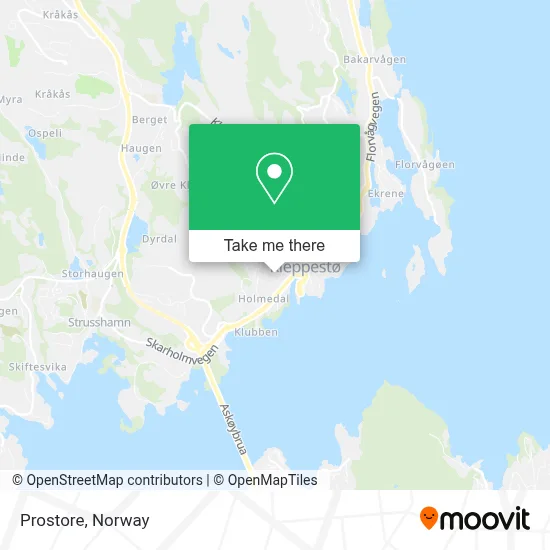 Prostore map