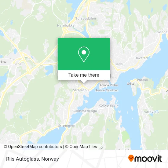 Riis Autoglass map