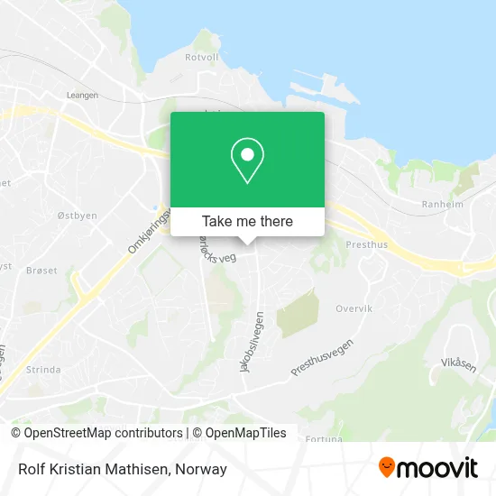 Rolf Kristian Mathisen map