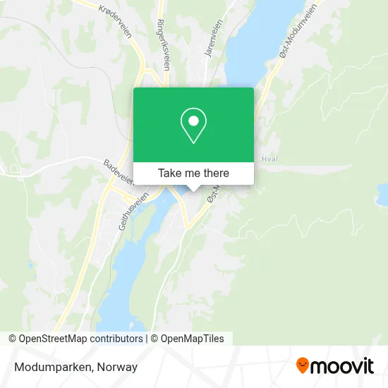 Modumparken map