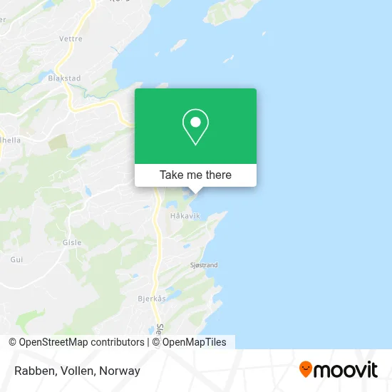 Rabben, Vollen map