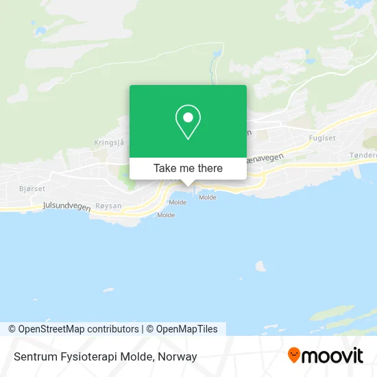 Sentrum Fysioterapi Molde map