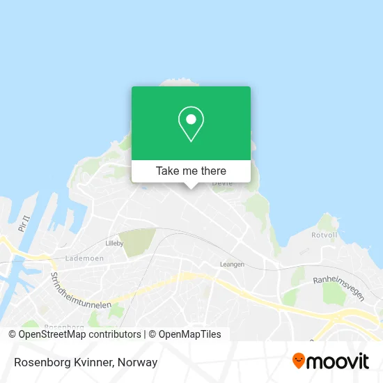 Rosenborg Kvinner map