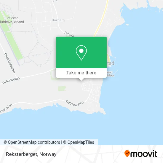 Reksterberget map