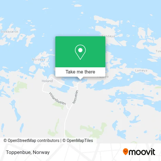 Toppenbue map
