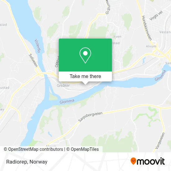 Radiorep map